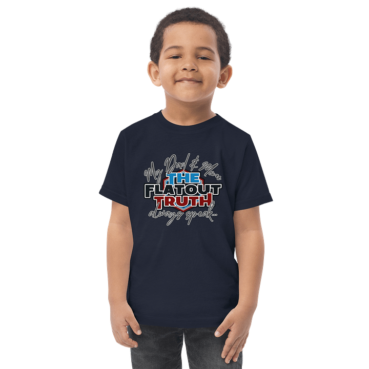 The Flat Out Truth Toddler Jersey Tee product image (2)