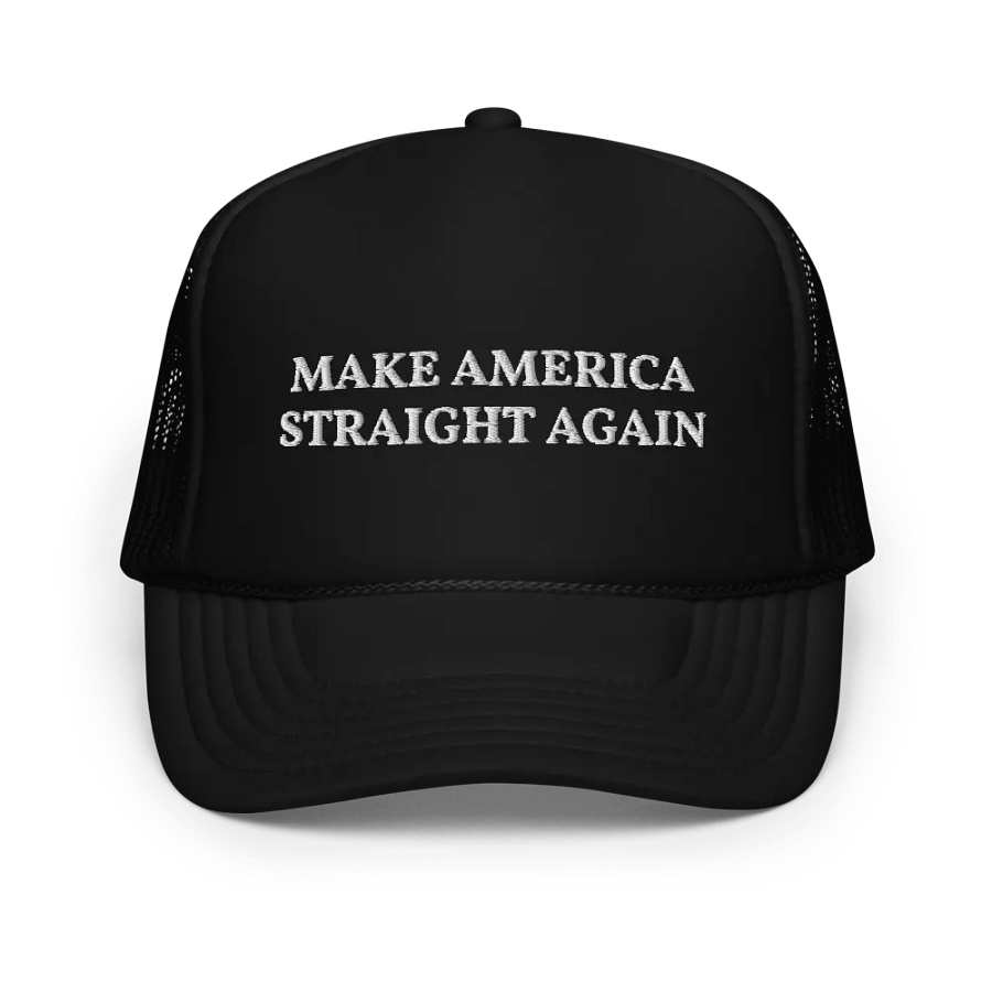 Make America Straight Again - Embroidered Trucker Cap product image (1)