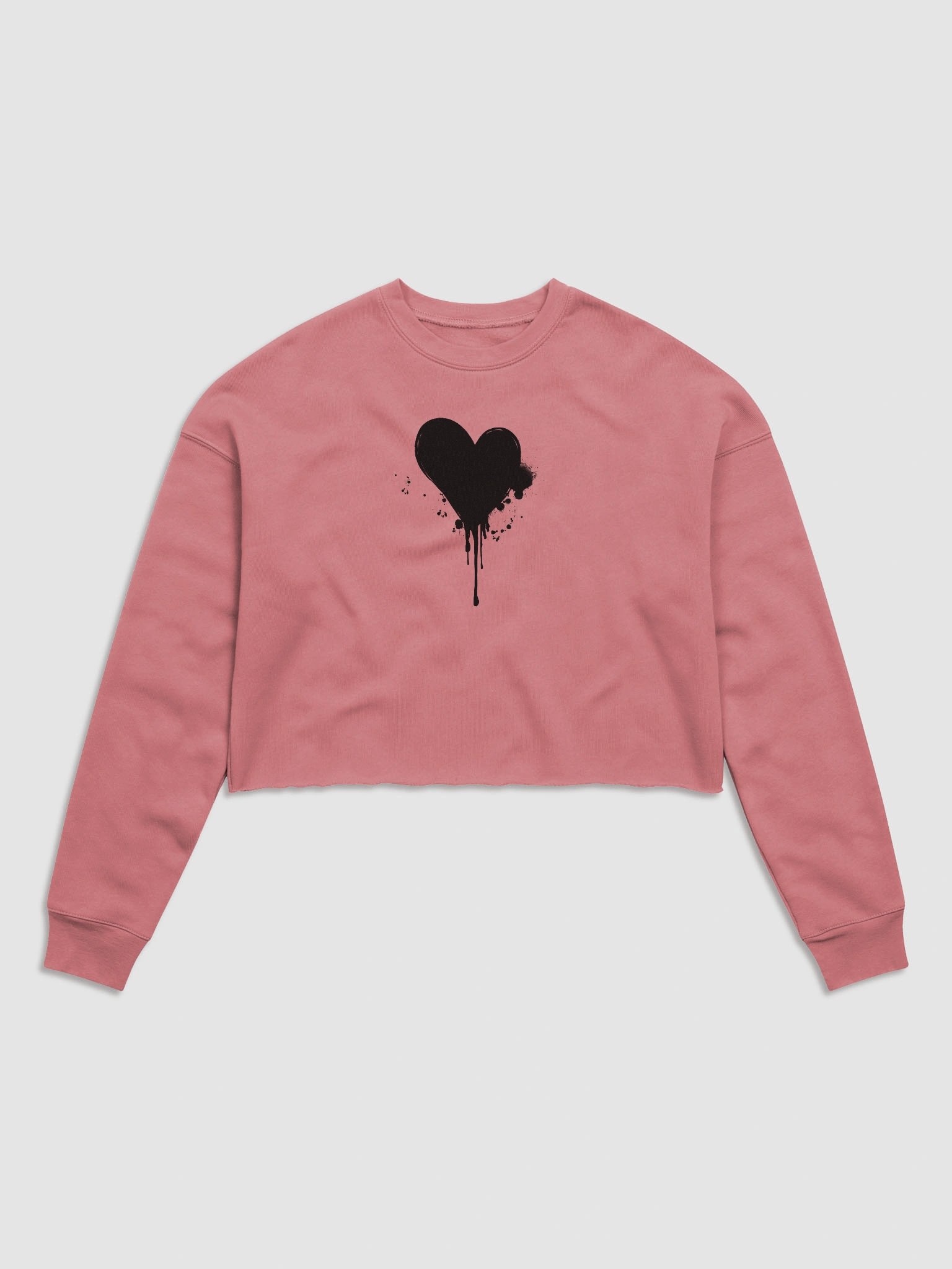 Bleeding Heart Cropped Sweatshirt - PASTEL product image (4)