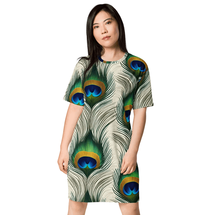 Peacock Perfect Dress Tee product image (1)