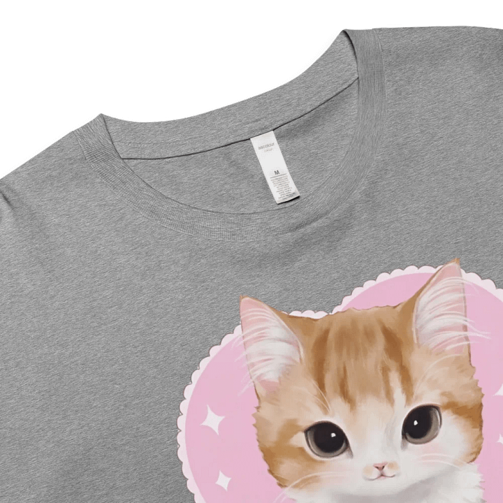 Whimsical Kitten Love Crop Top product image (2)