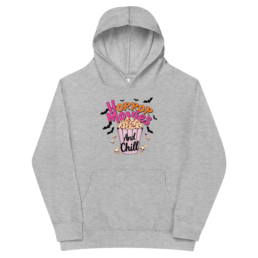 Horror Movies and Chill Popcorn Youth Pullover Fleece product image (27)