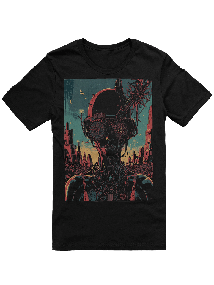 Future Dystopia Glitch Lightweight T-Shirt product image (1)