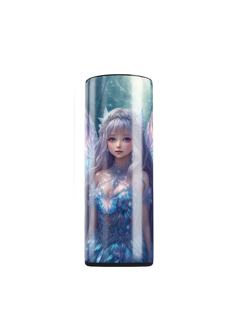 Crystal Night Fairy 20 oz Skinny Stainless Steel Tumbler - v3 product image (1)