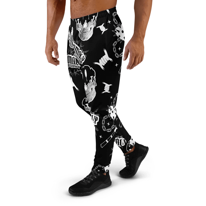 Anomaly All Over Black Sweatpants product image (1)