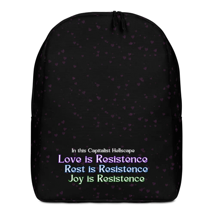 Resistors, Love, Rest & Joy, Backpack product image (1)