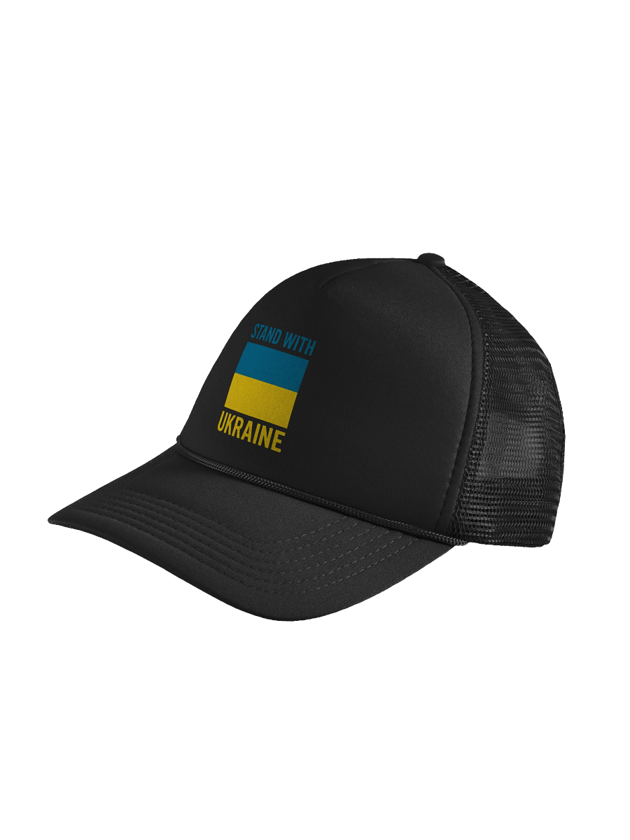 Stand with Ukraine Foam Trucker Hat product image (12)