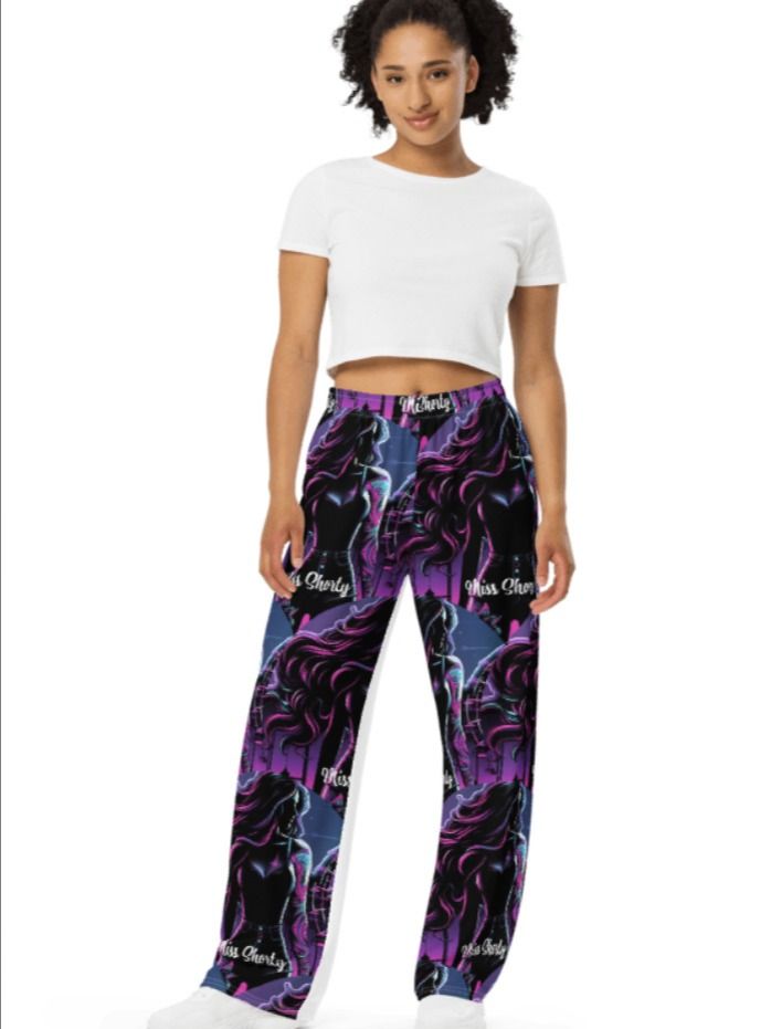 All over Mysterious Miss Shorty Lounge Pants product image (4)