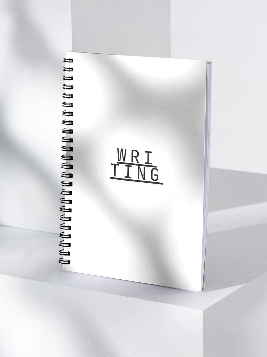 Underlined Writing Spiral Notebook product image (4)
