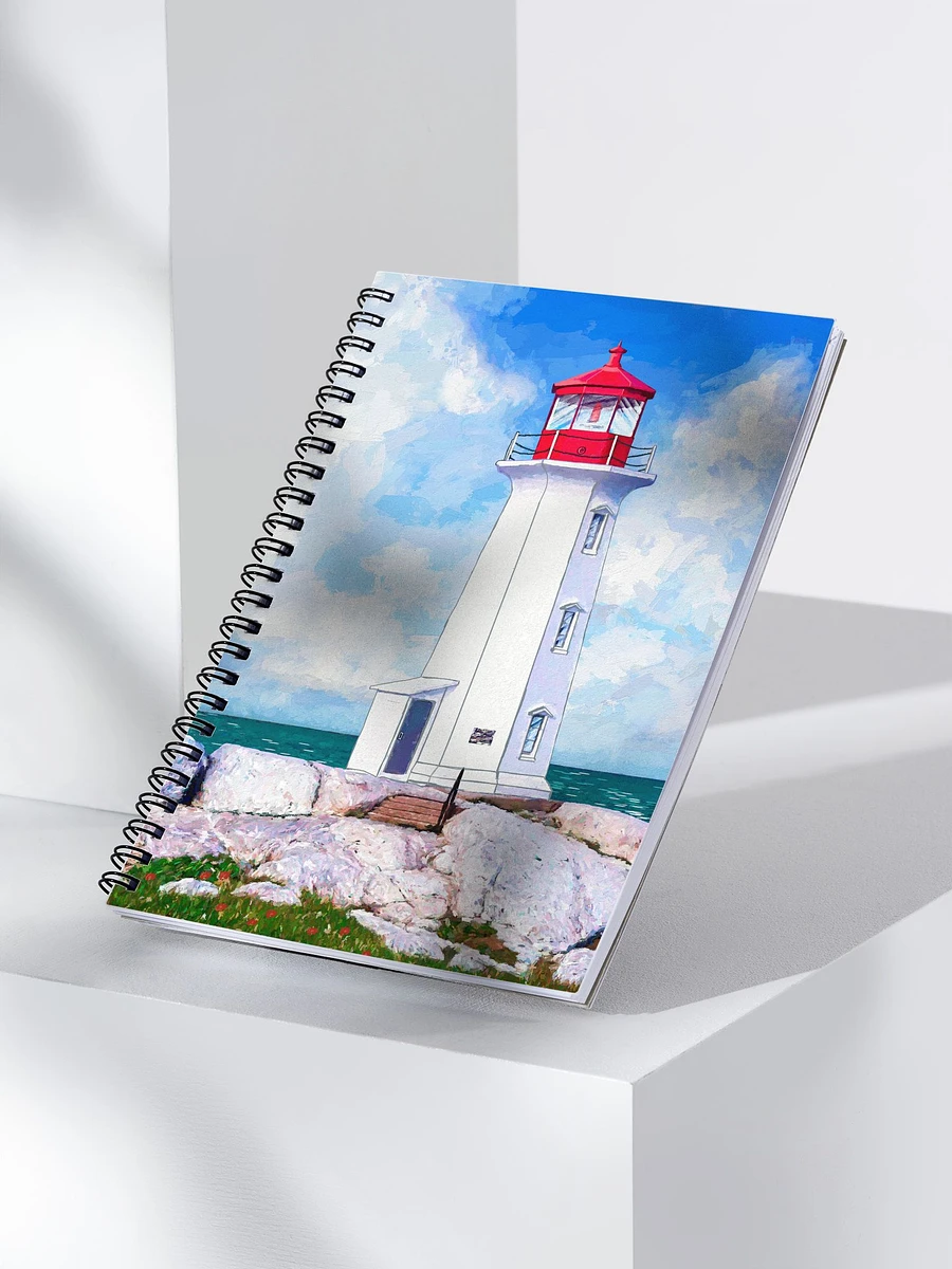 Peggys Cove Lighthouse - Nova Scotia Spiral Notebook product image (3)