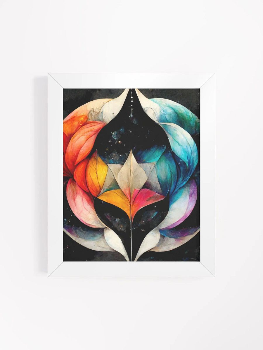 Symmetry in Bloom Framed Poster product image (20)