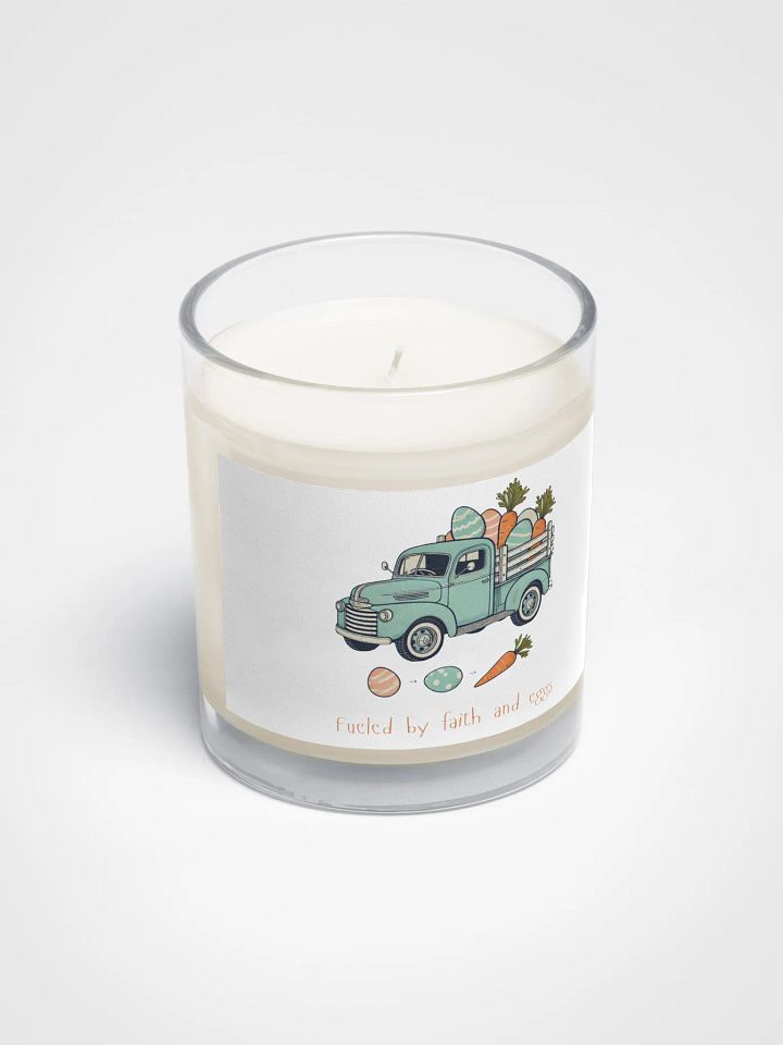 Faithful Easter Egg Truck Soy Wax Candle product image (2)