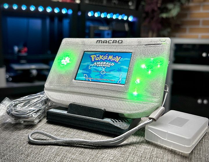 MacroSOS Console - Transparent + RGB product image (1)
