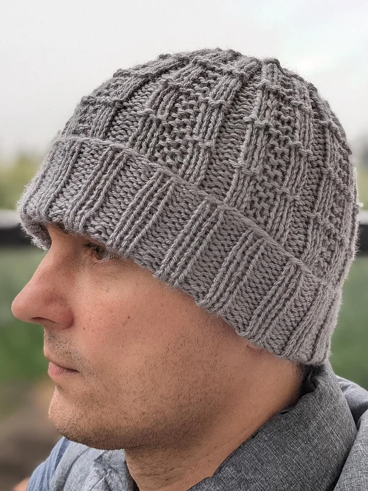 Knit & Purl Men's Hat Pattern product image (1)