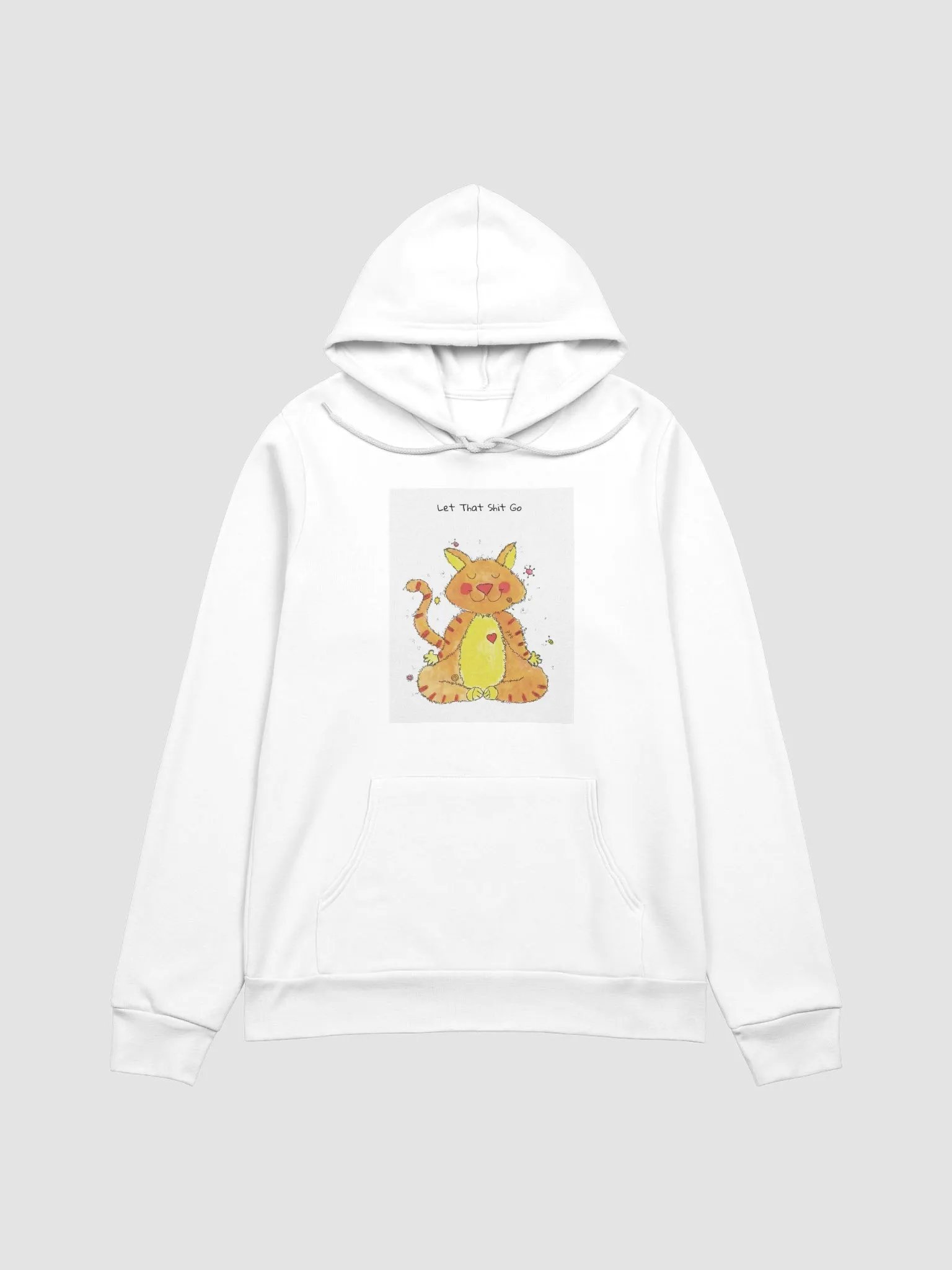 Ging Ging Meditating Cat Hoodie product image (1)