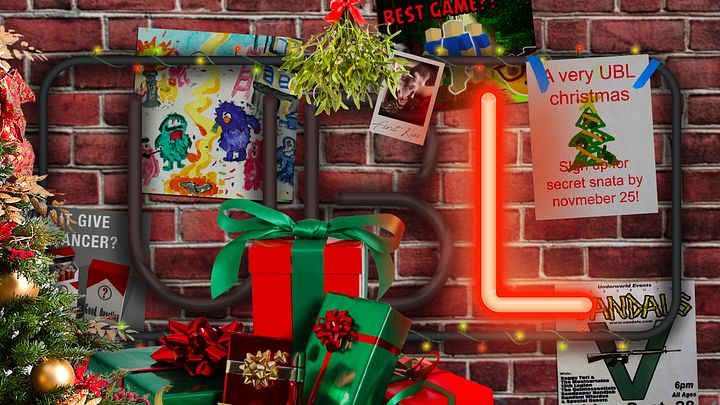 Neon Christmas Banner Digital Download product image (1)