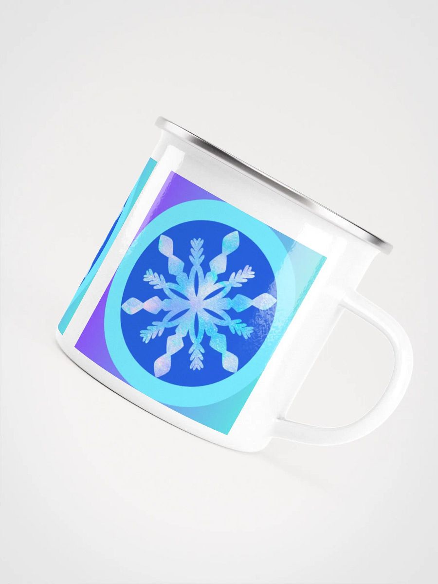 snowflake Enamel Mug product image (3)