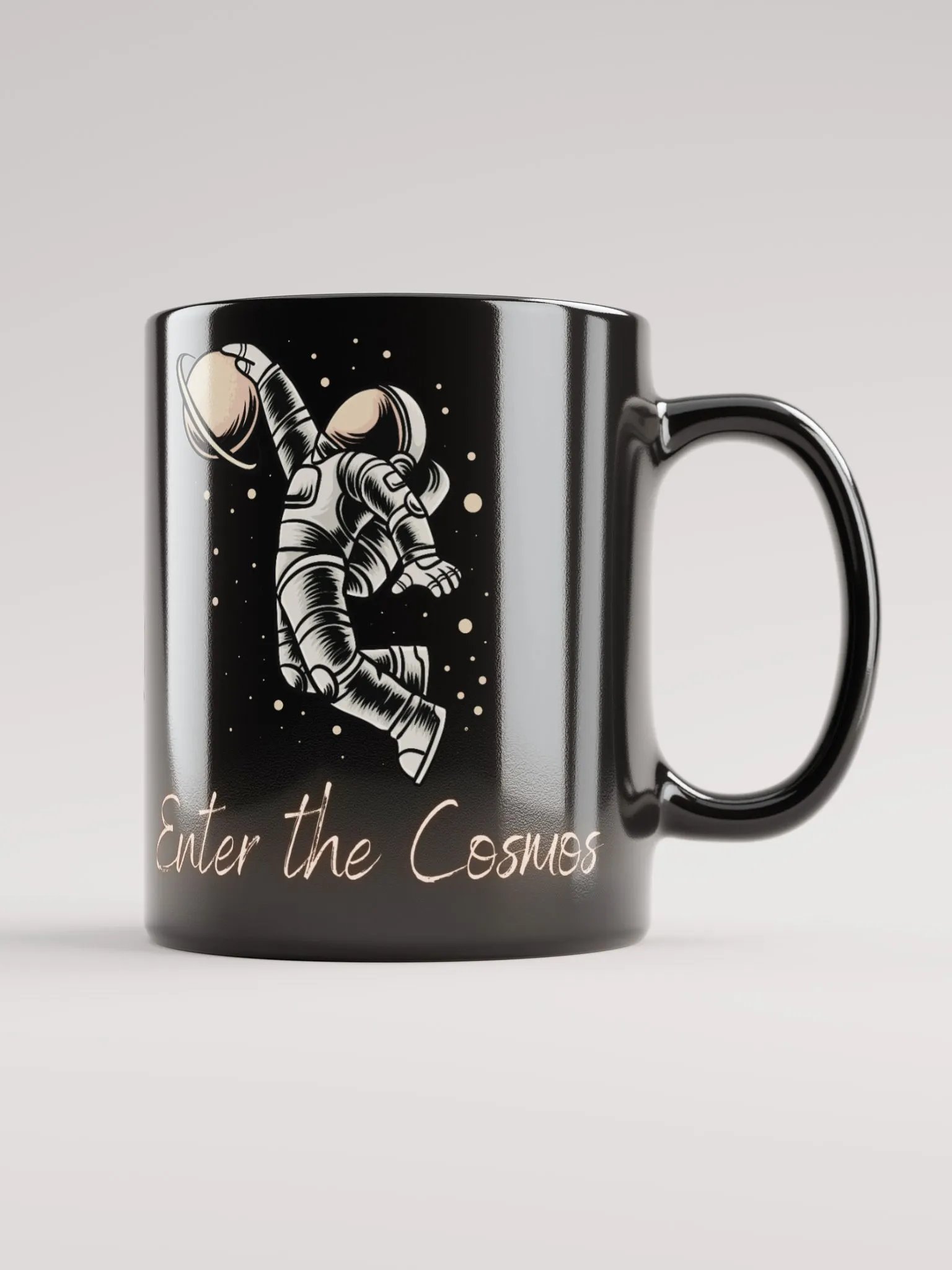 B&W Space Mug - DearDezi Cosmos 1st Edition product image (6)