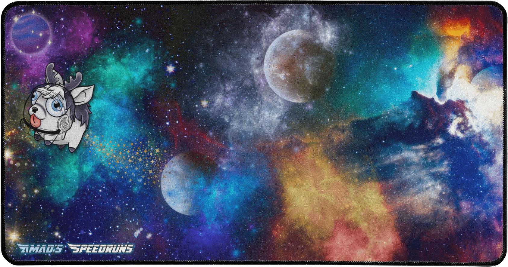 Derpy Talyn - Outer Space Desk Mat (15.5