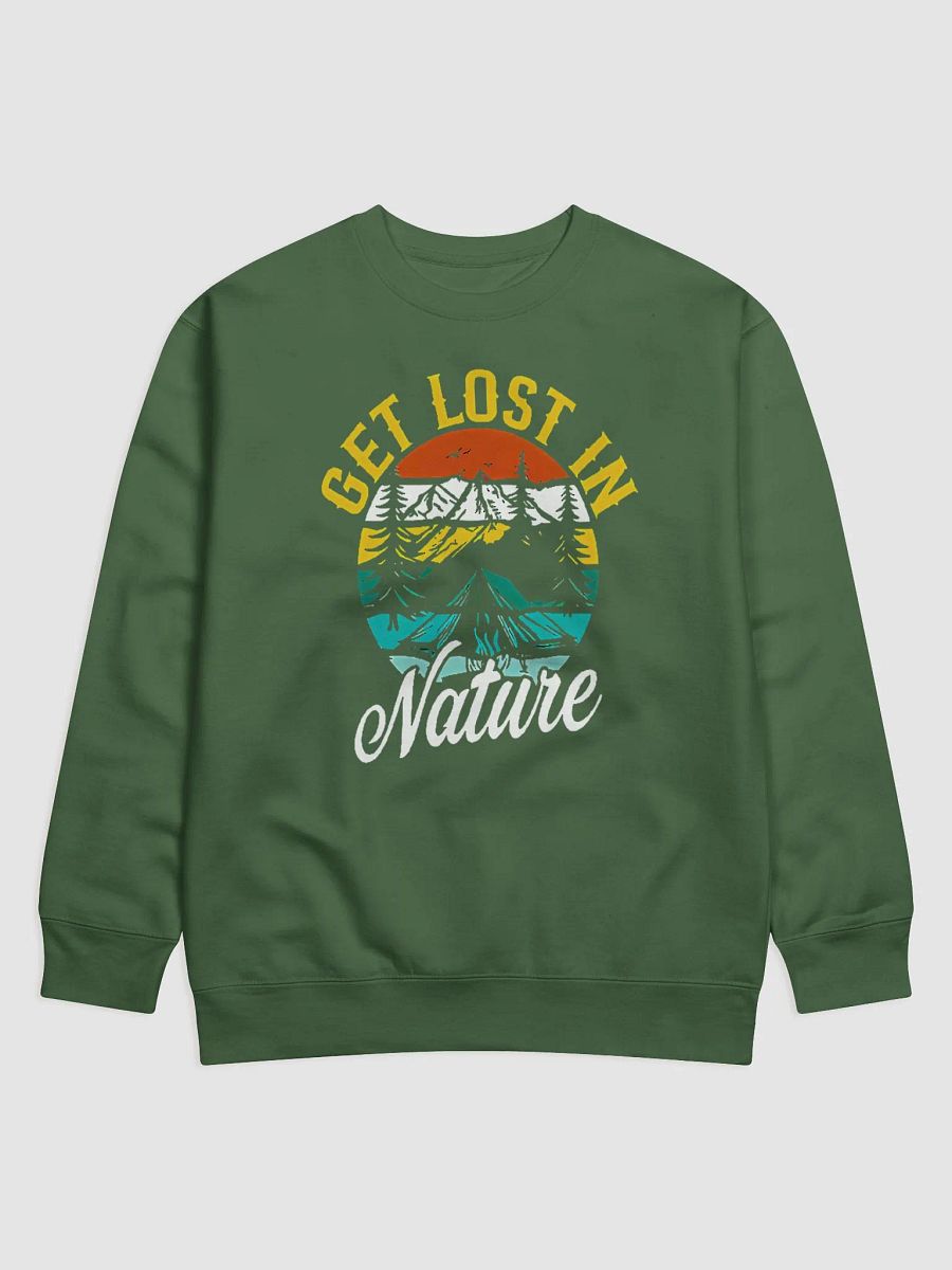 Get Lost in Nature - Retro Adventure Design with Scenic Landscape product image (2)