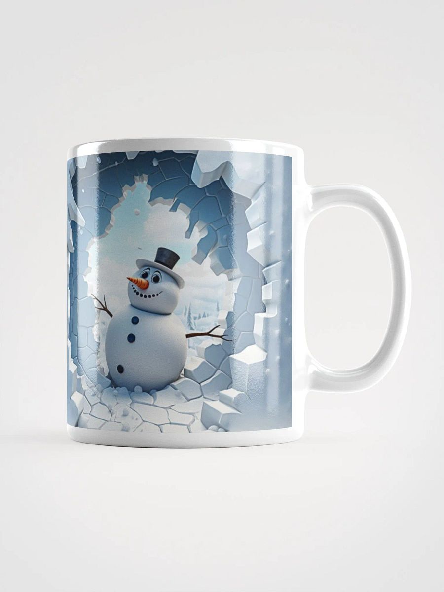 Winter Whispers 3D Snowman Mug - Double the Magic! product image (1)