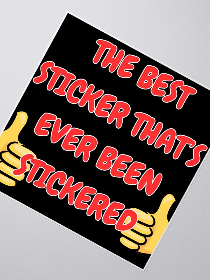 The Best Sticker product image (5)