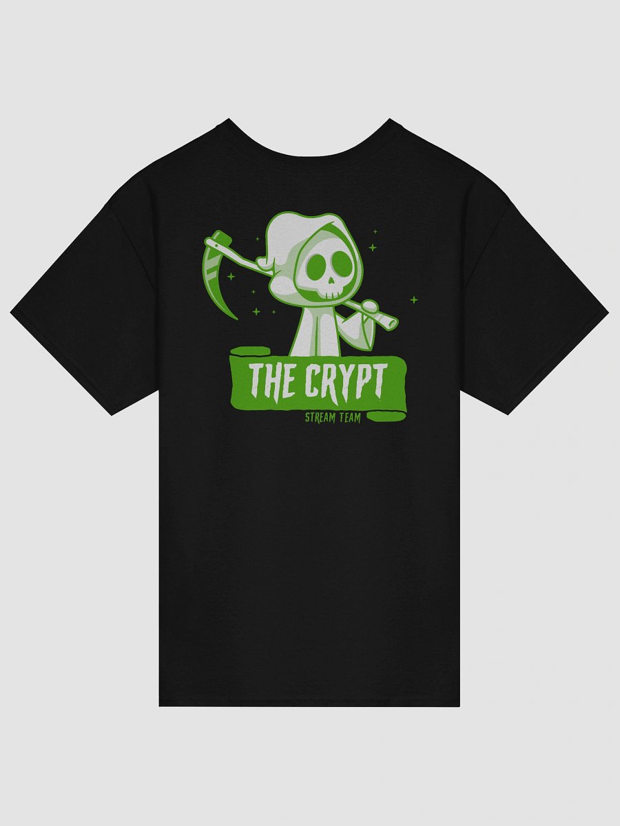The Crypt Stream Team - Unisex Pocket Print Tee (lime) product image (7)