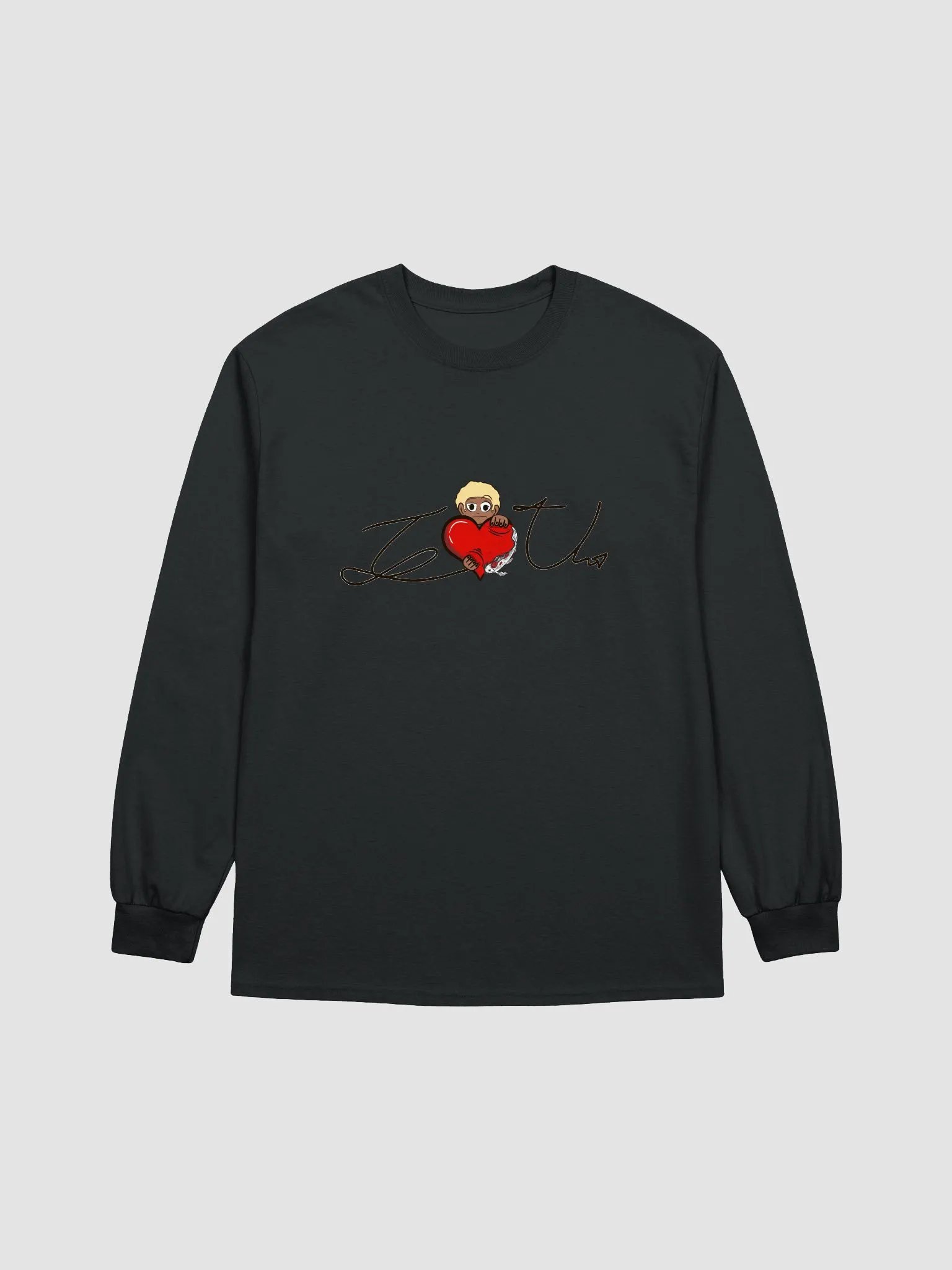Long Sleeve I Love You <3 x Kanji Shirt product image (3)