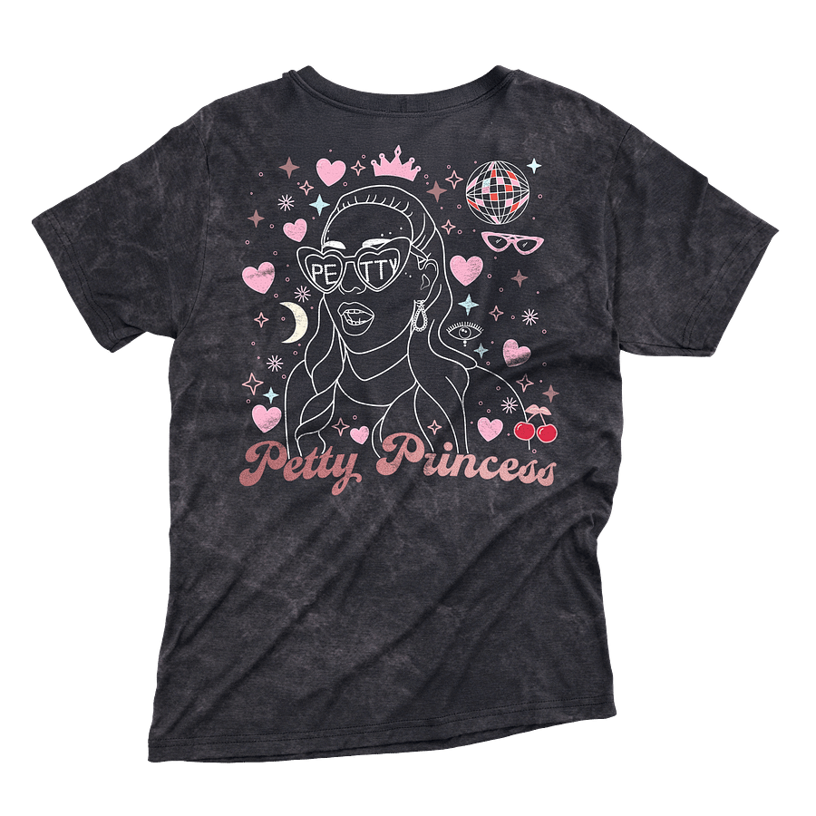 Petty Princess Pocket T-Shirt - Metallic Text product image (2)