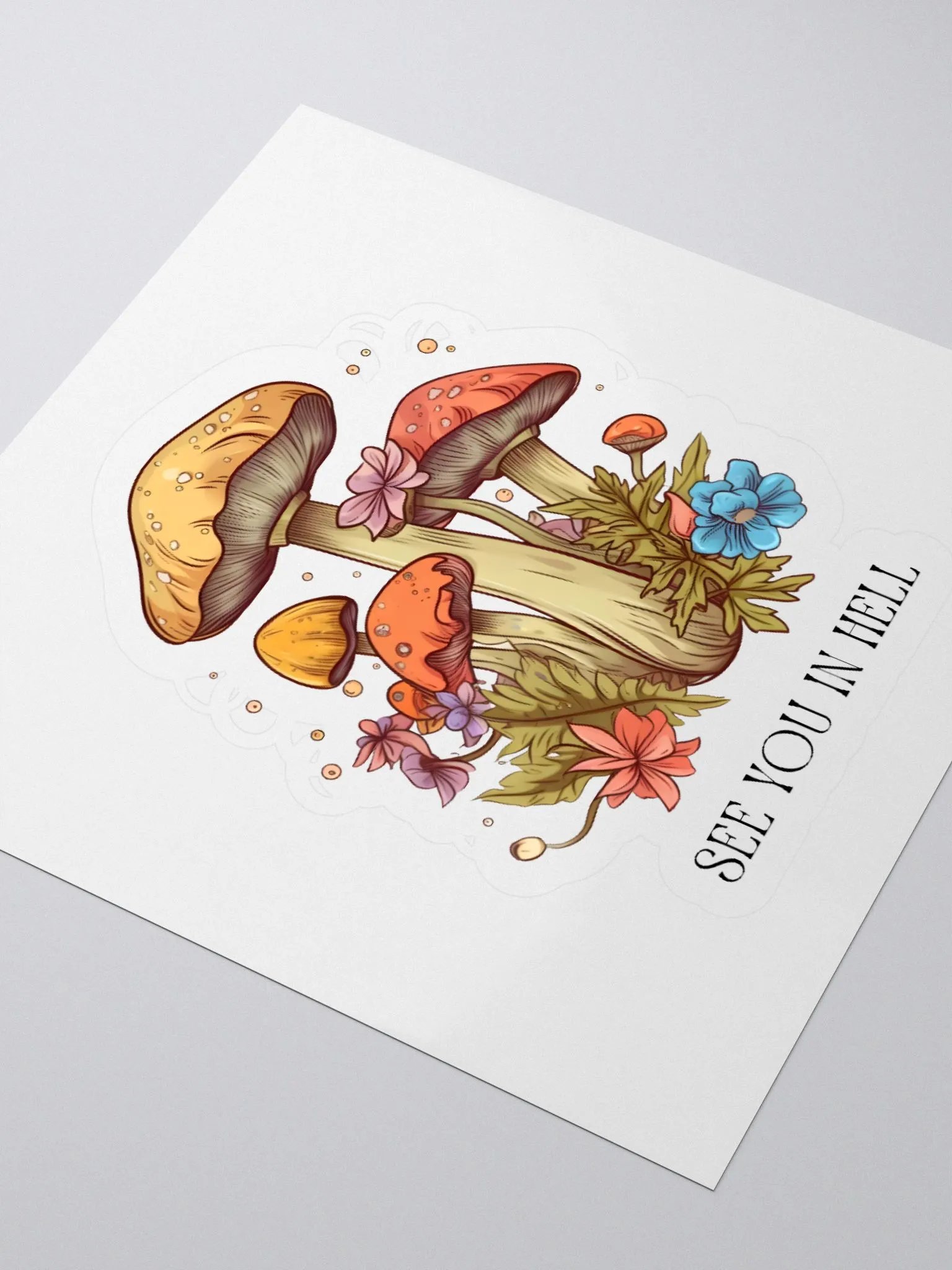 See you in Hell sticker product image (3)