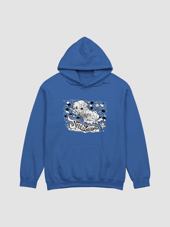 Jimblee B&W Hoodie product image (1)