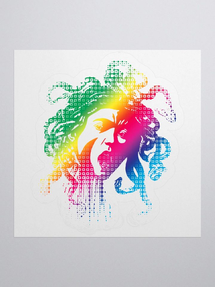Sticker - Rainbow Medusa product image (1)