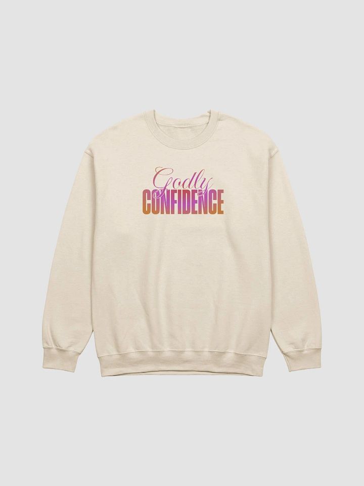 Godly Confidence Religious Inspiration Sweatshirt product image (1)