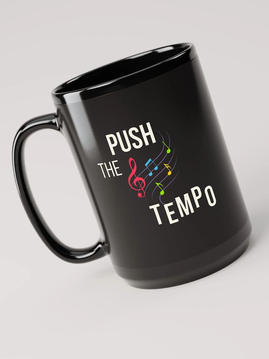 Musical Note Push The Tempo Colorful Mug product image (3)