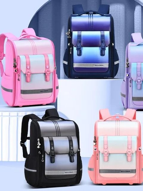 High Quality Student Spine Protection Large Capacity Children's Backpack For Grades One To Three To Six product image (1)