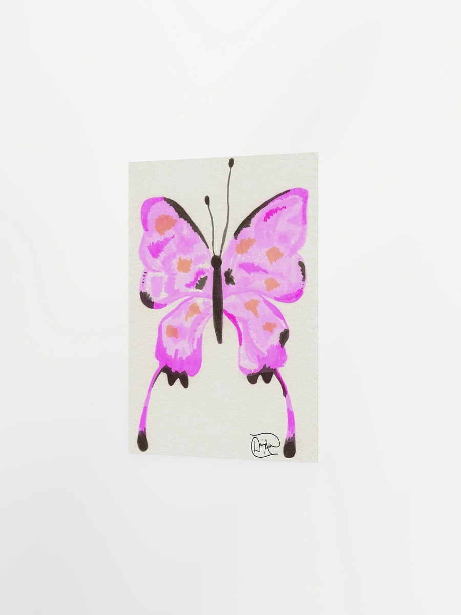 Sunset Butterfly Watercolour Print product image (2)