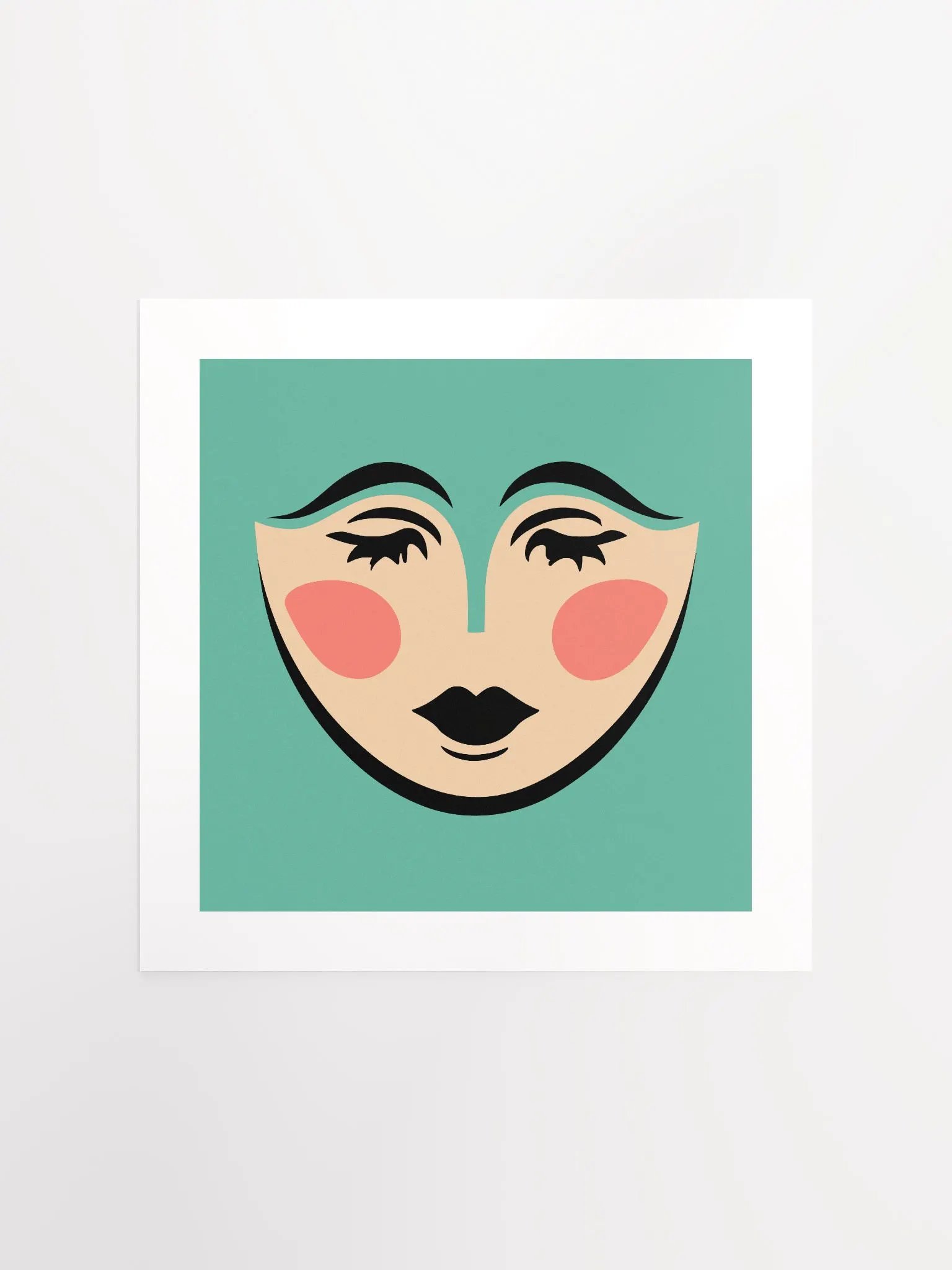 The Mask She Wears - Print product image (1)