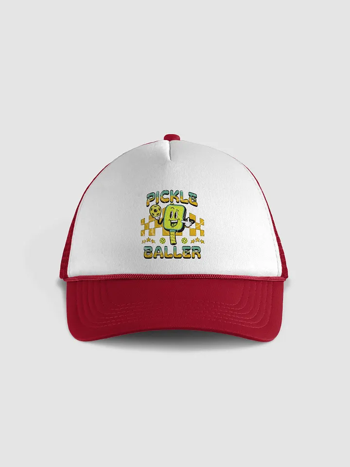 Pickle Baller Foam Trucker Hat product image (1)