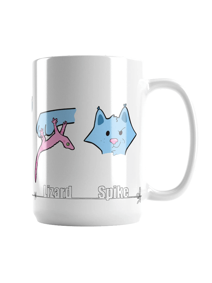 Rock, Paper, SPIKE Glossy Coffee Mug product image (1)