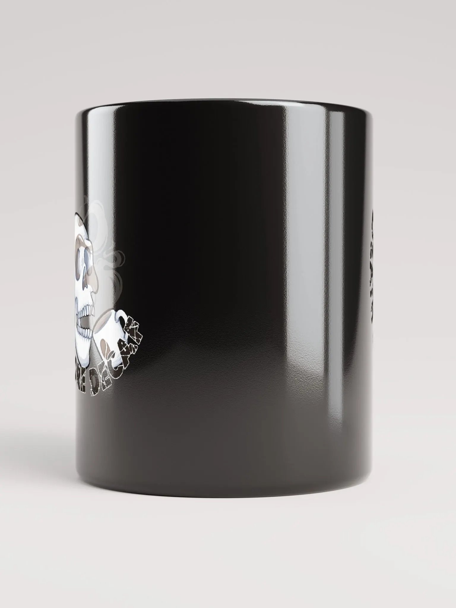 Death Before Decaf Coffee Mug (Black) product image (5)