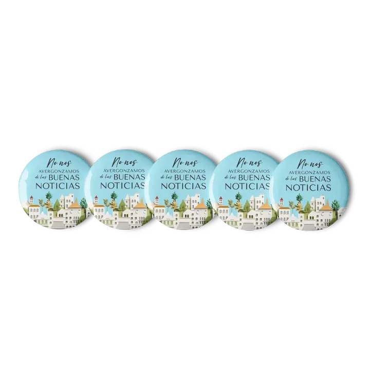 'No Nos Avergonzamos de las Buenas Noticias' Pin Set product image (1)