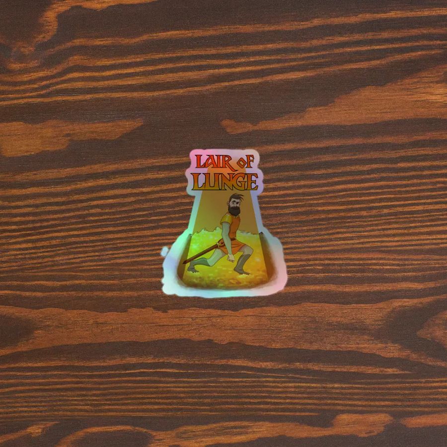 Lair of Lunge Holo Sticker product image (5)