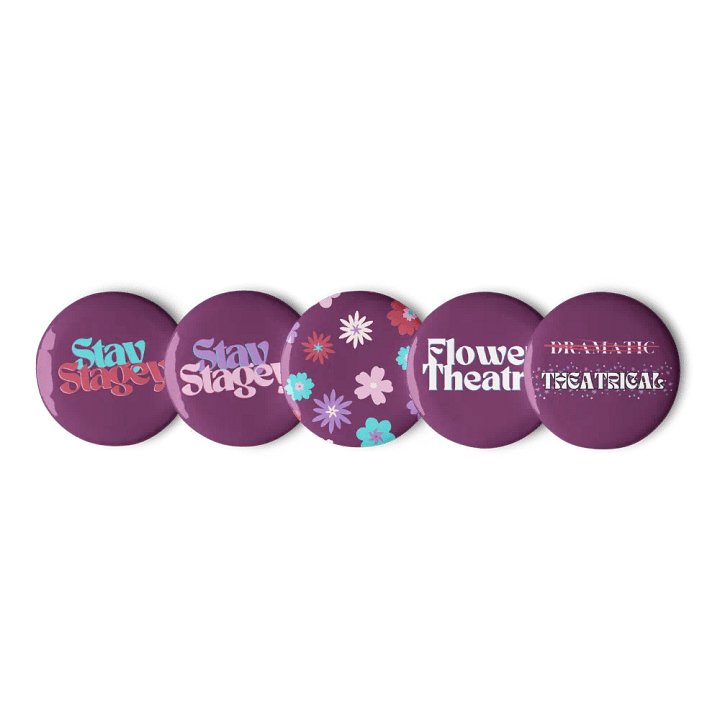 Buttons- Purple product image (1)