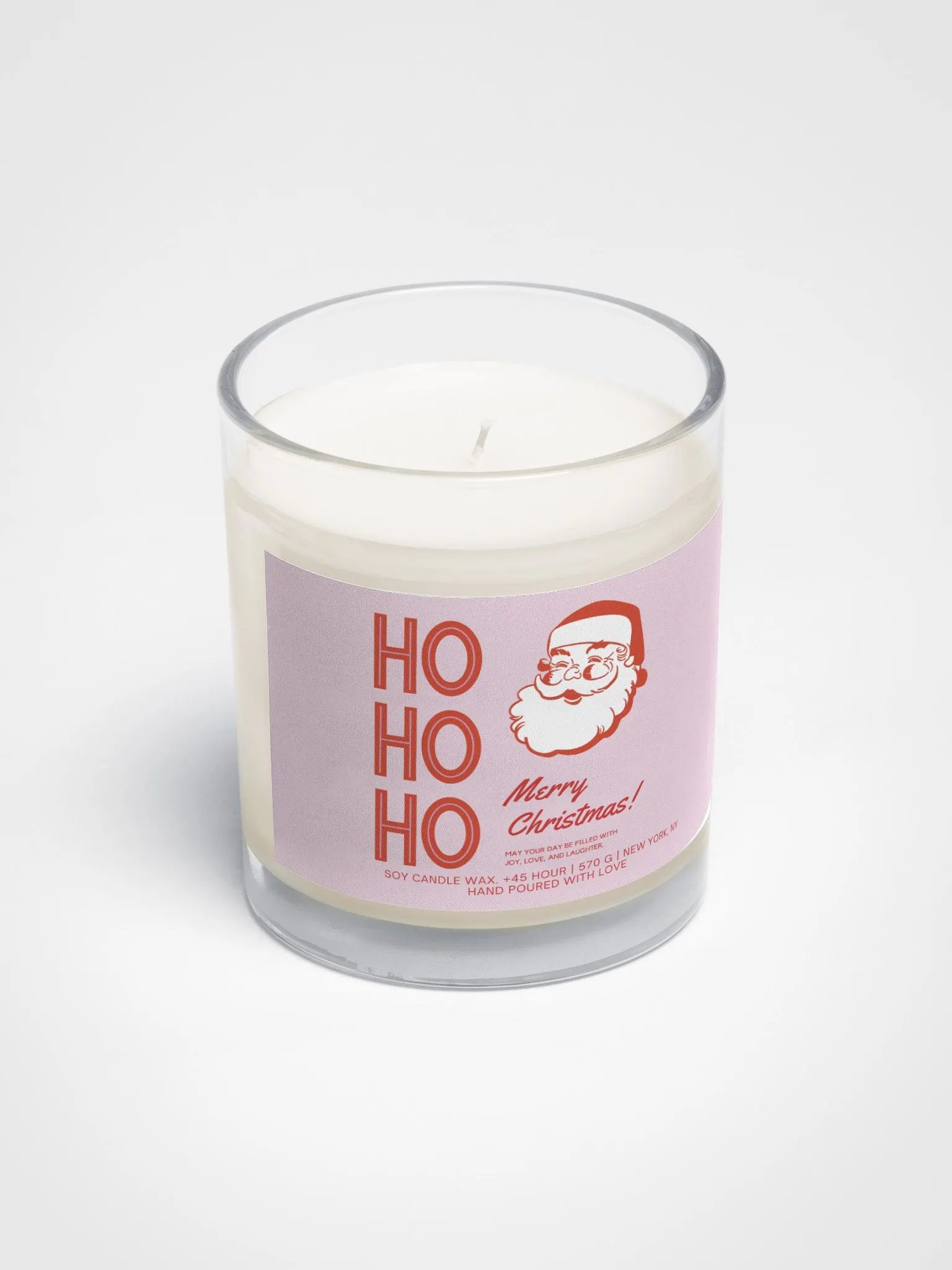 Jolly Santa Soy Wax Candle product image (2)