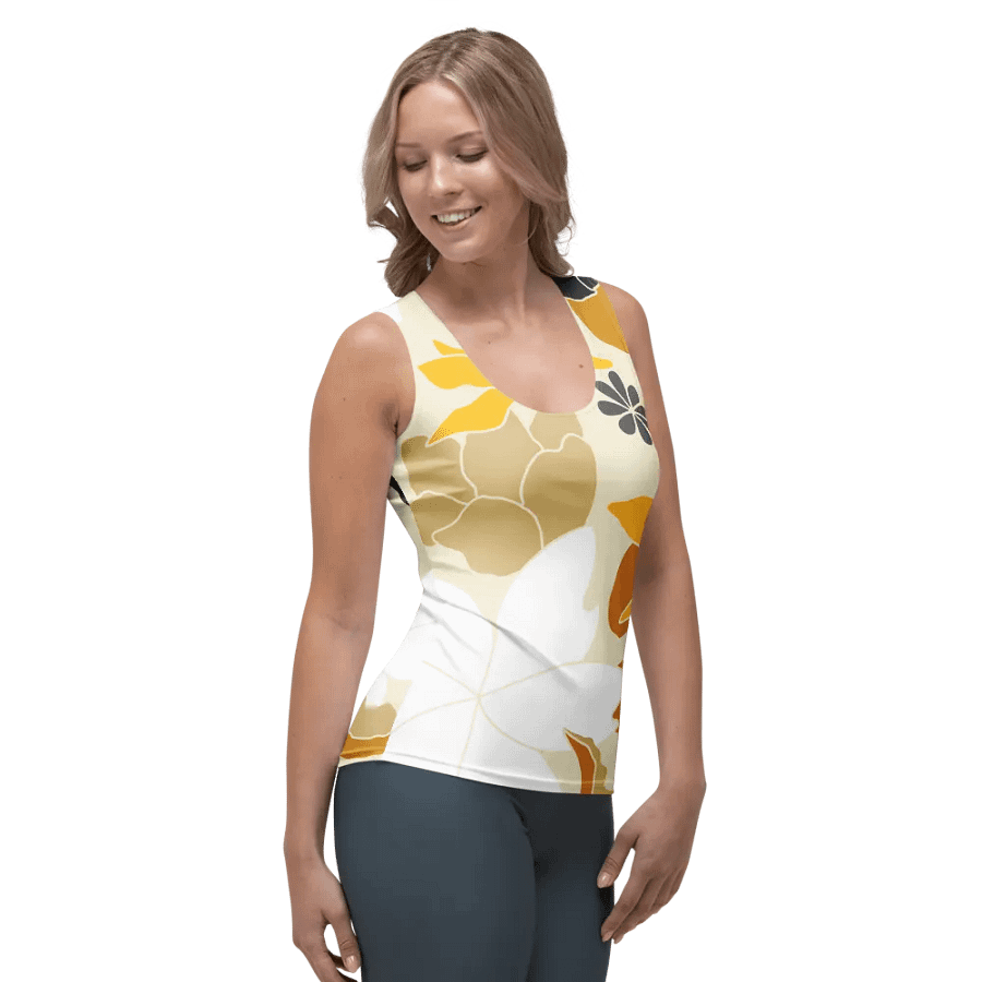 Floral Fusion Women's Tank Top product image (4)