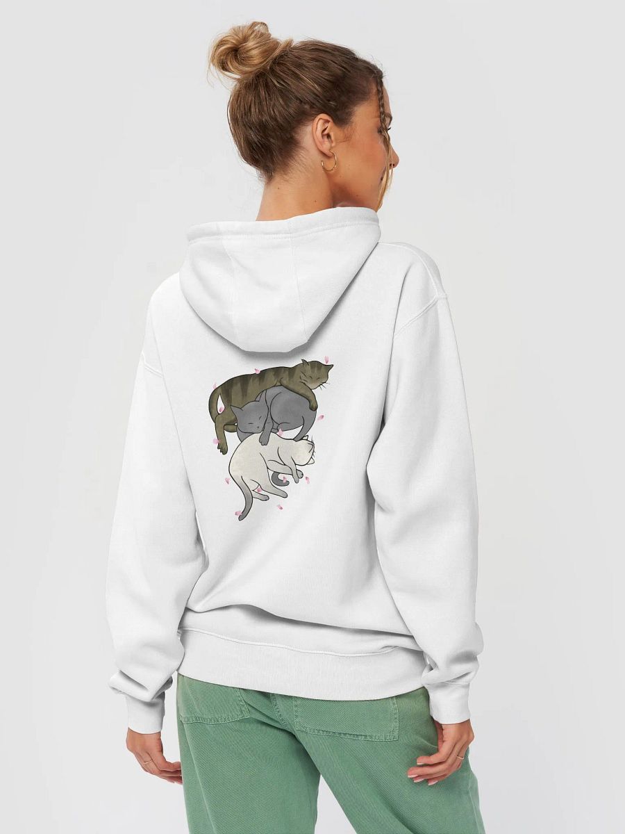 Soph's White Hoodie with Cats product image (4)