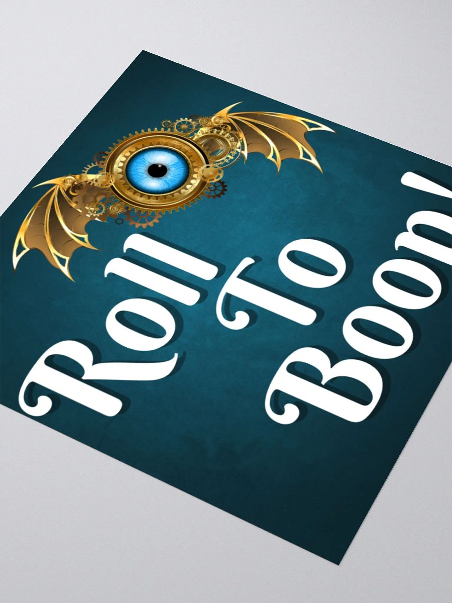 Roll to Boop Sticker product image (3)