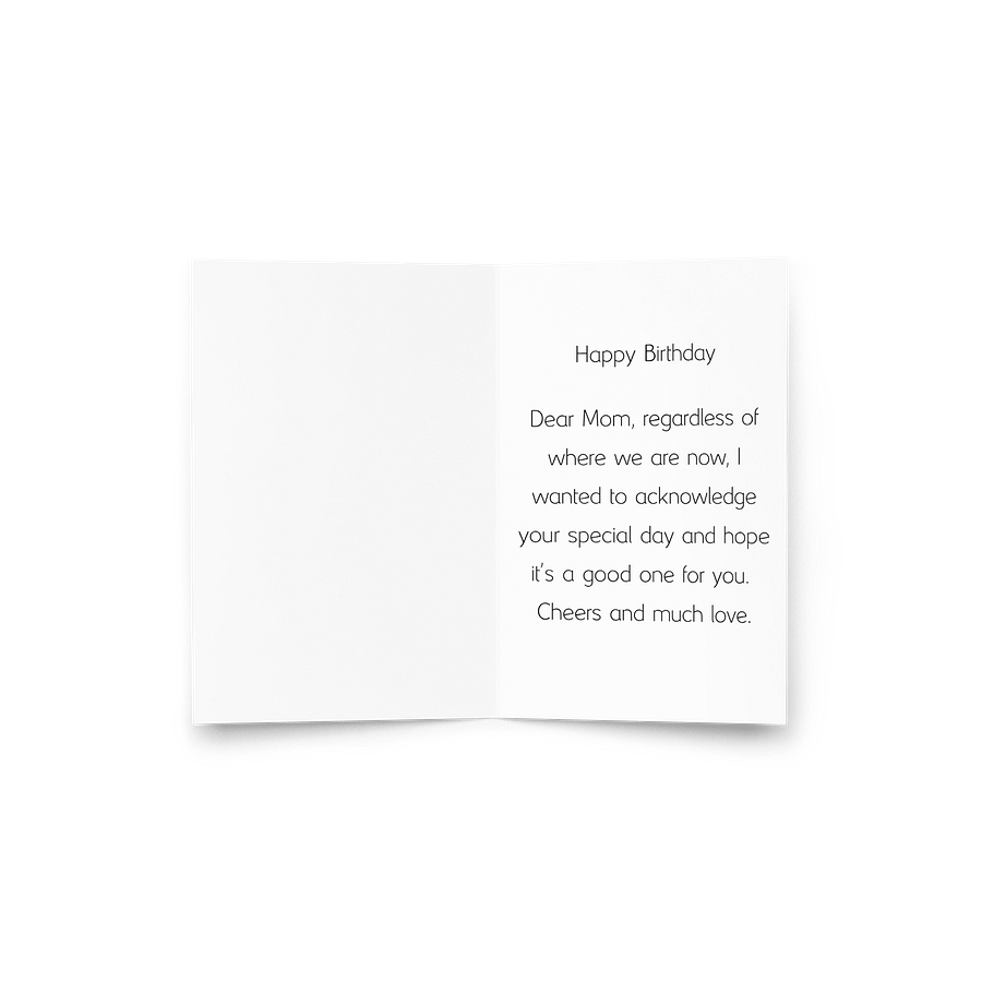 Birthday card - General tone product image (3)