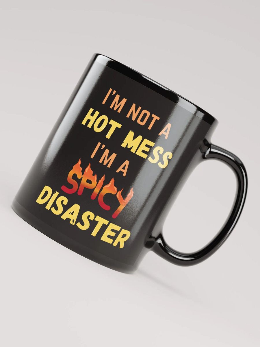 Spicy Disaster Black Glossy Mug product image (12)