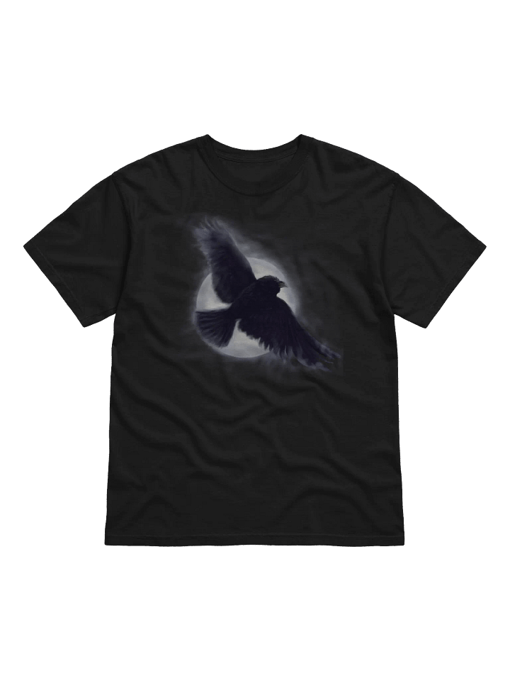 Night Raven Ultra-Soft Cotton Comfort T-Shirt product image (10)